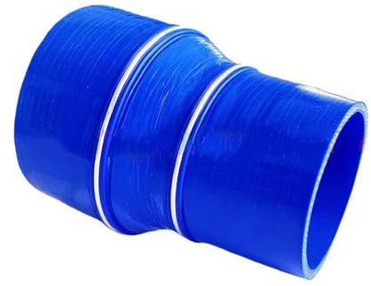 manguera gasolina Manguito Turbo Manguera de silicona universal para intercooler de coche, turbo, tubo de admisión, acoplador, reductor recto, conector grande y pequeño.(Blue,ID45mm-80mm)