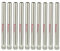 sourcingmap 10pcs Trépan Diamant Foret Scie Cloche 5mm enduits de diamant Scie Cloche pour porcelaine roche marbre carreaux céramique verre