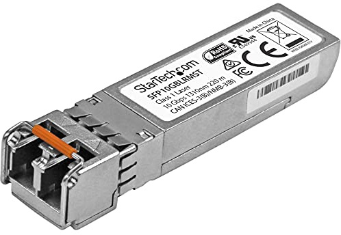 StarTech.com MSA konformes 10 Gigabit Glasfaser SFP+ Transceiver Modul - 10GBase-LRM - MM LC - 220 m