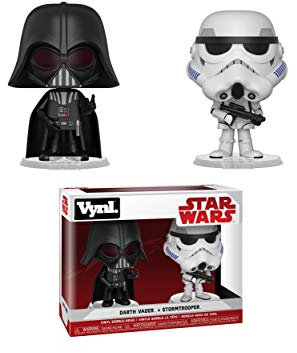 Funko Vynl. - Star Wars- Darth Vader & Stormtrooper 2-Pack Action Figures 10cm