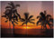 Fototapete 368 x 254 Wandtapete tapete Deko Hawaii Sonnenuntergang