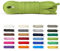 Lacci Piatte per Scarpe da Ginnastica, Sneakers e Stivali - Resistenti e Duraturi, Larghezza 8mm - Disponibili in Diverse Lunghezze e Colori per Uomo, Donna e Bambini - Verde lime, 150 cm