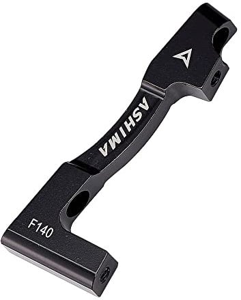 Ashima Bike Parts Flat Mount Pm Caliper Fm Fork 140mm: Pm Cal-fm Fork 140mm Brake Adaptor, Black