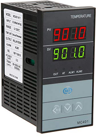 Controlador de temperatura PID, Termostato digital Relé SSR Termorregulador de salida, 85 - 265V