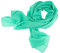 DOLCE ABBRACCIO by RiemTEX Schal Damen SWEET LOVE Stola Chiffon Tuch in 30 Unifarben Schals und Tücher Halstücher XXL Chiffontücher Halstuch in frischem Türkis für jede Jahreszeit (Türkis)