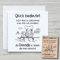 NEWSTAMPS Stempel Glück bedeutet Motivstempel groß aus Holz & Gummi zum Karten basteln, Holzstempel, Sprüche, Spruchstempel, Textstempel, Schrift, Scrapbook, Textilstempel, Deko