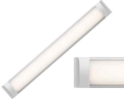 LumenTEC 18/27/36W LED Unterbauleuchte, 60/90/120cm LED Lichtleiste Warm/Neutral/Kaltweiss 230V (60 NW)