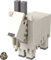 Mattel Minecraft HDV15 - Goat Action-Figur (ca 8 cm) mit 1 Bauelement und Zubehör, Aufbauspielzeug nach dem Vorbild des Videospiels, Spielzeug Sammlergeschenk für Fans und Kinder ab 6 Jahren