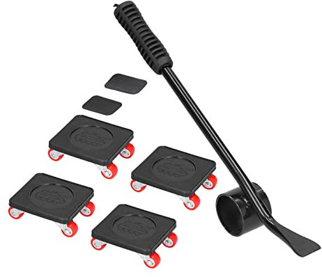 Schwerlast-Möbeltransporter, 4 Transportwagen Schwerlast-Möbeltransportwagen-Set für Sofas, Couches und Kühlschränke,Andere Heimhardware und Zubehör