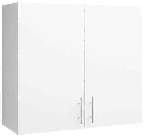 JD Greta 800mm Kitchen Wall Cabinet with Door – Wall Unit – White Matt – Modern Storage Cupboard