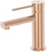 Essebagno Luisa mitigeur lavabo bas or rose brossé