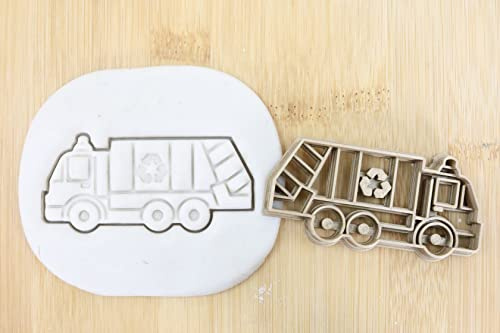 Müllwagen cookie cutter Fondant Keksstempel/Ausstechform keksausstecher PLA ca.8cm