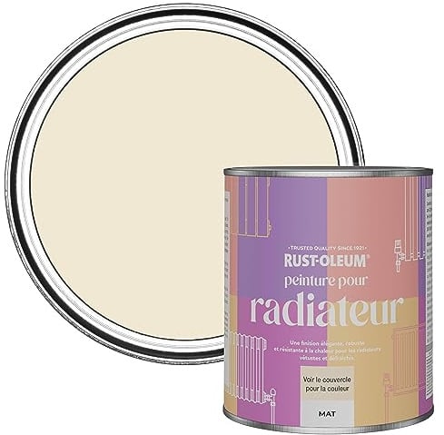Rust-Oleum White Radiator Paint in Matt Finish - Quarry Lime 750ml