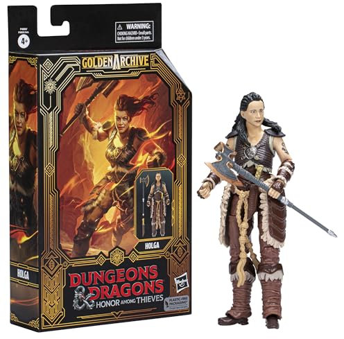 Dungeons & Dragons: L'onore dei ladri, Golden Archive, Holga, action figure collezionabile per adulti da 15 cm, ispirata al film D&D, SPRINGER - HOLGAR