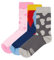 Affenzahn Socken 3er Pack superweich farbenfroh aus Bio-Baumwolle Einhorn Tukan Hund - Bunt