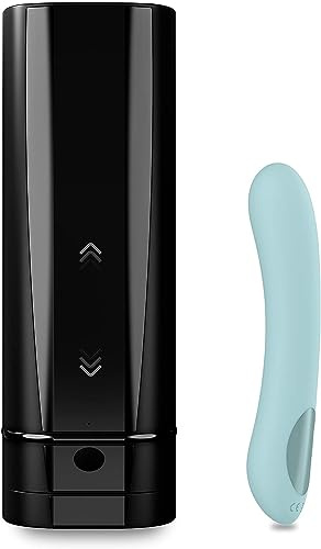 Kiiroo Sexspielzeug für Paare Set - Onyx+ männlicher Masturbator & Pearl2+ G-Punkt Vibrator - die perfekte Nacht zu zweit, Teil der Kiiroo Paar-Sexspielzeugreihe