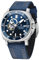 Pagani Design 1736 Herren Skelett Automatikuhren Japan NH39 Uhrwerk Nylonband 200M Wasserdicht Uhr für Männer Mode Sport, blau, Armband