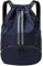 CHEPULA Turnbeutel mit Kordelzug Schnur, Schwimmen, Kordelzug, PE-Taschen für Frauen und Herren, Reise, Strand, Schultasche mit wasserdicht für Kinder, Jungen Marineblau(Upgraded)