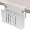 Vorfaove Rangement Latéral de Bureau Sous le Rangement de Bureau Support pour Ordinateur Portable Rangement pour Tablette en Acier, Capacité de Charge 3 Kg 3 Kg B