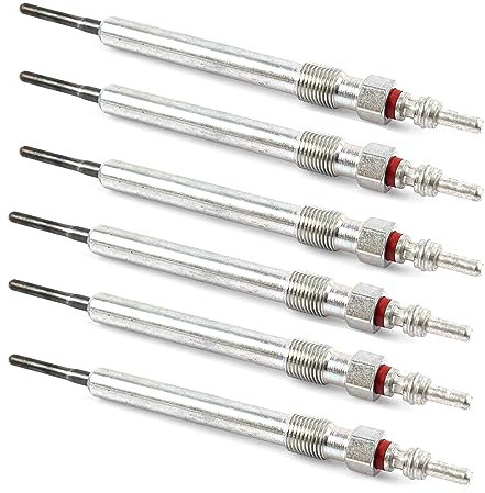 ROBUST 6x Glühkerze für Audi A3 A4 A5 Q2 Porsche Cayenne Macan Panamera Seat Altea Ibiza Leon Skoda Fabia Octavia Superb Volkswagen Caddy Golf Crafter Polo T5 T6 0250403009 03L963319 059998319