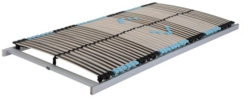 liebling Lattenrost Kumo 140 x 200 cm, Selbstmontage Nicht verstellbar, 42 Leisten inkl. Mittelzonenverstellung, für alle Matratzen geeignet, Made in Germany