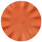 Ueiwffzo 4er Set Tischsets Abwaschbar, 38cm Platzsets Rund Geflochtene Platzdeckchen Platzset Rund Tischuntersetzer Platzteller Hitzebeständig für Küche Speisetisch Hochzeit (Orange)