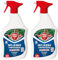 PROTECT EXPERT Anti Algues & Lichens - Anti-Dépôt Vert - 2x750ml - Prêt à l'emploi - Petites & Moyennes Surfaces DIMAXPAL1X2