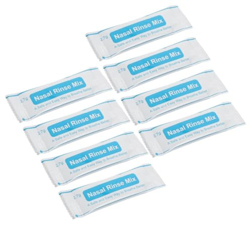 FRCOLOR 40stücke Nasenspülsalz-pakete Beutel Mit Nasenspülmischung Schnell Löslichem Nasenspülsalz Für Professionelle Und Private Nasenreinigung