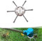 Tête De Coupe-Bordures Universelle, Tête De Rechange De 6 Pouces for Coupe-Bordures électrique sans Fil à Batterie, Coupe-Herbe, Lame Métallique
