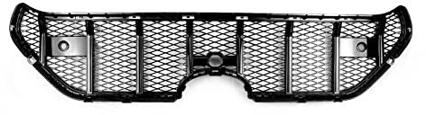 Compatibile con griglia anteriore a nido d'ape 2019-2021, paraurti superiore nero, griglia del cofano, griglia di ventilazione, kit carrozzeria