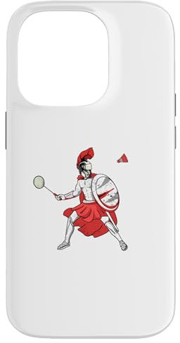 Badminton Federball Badmintonspieler Römer BADMINTON Hülle für iPhone 14 Pro