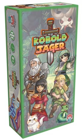 Ottavio, Koboldjäger, Strategisches Kennerspiel, Deutsch | Kooperatives Abenteuerspiel in einer humorvollen Fantasywelt für 2-4 Spieler, 30-60 Minuten, Gesellschaftsspiel ab 8 Jahren