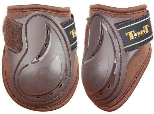 T·de·T - Streichkappen Design - Braun L (Warmblut)