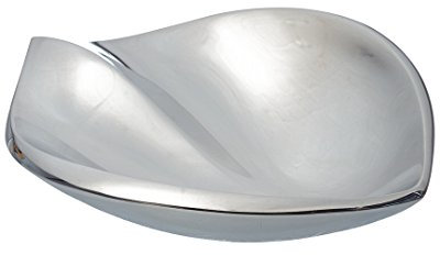 Nambe Espen-Schüssel, aus Metalllegierung, Servierschale für Eis, Nüsse und Obst, Verwendung für Arbeitsplatte, Hausbar, Auffangschale, 20,3 cm, entworfen von Sean O'Hara