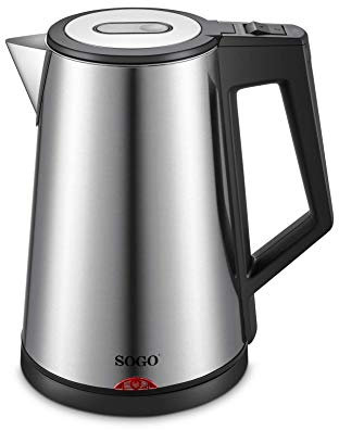 HERVIDOR DE AGUA INALÁMBRICO - 1,7 L - 1830 W INOX