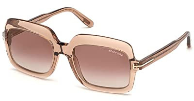 Tom Ford Gafas de Sol Wallis FT 0688 PINK/Brown Shaded 56/20/140 Unisex