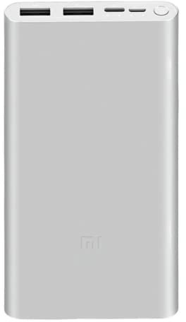 Xiaomi Fast Charge Power Bank 3 Caricatore 10000 mAh, Mi 18 W, Argento