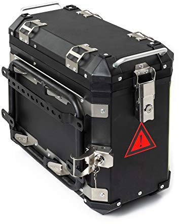 Rechte Seite Motorradkoffer A-PRO Aluminium 30L Schwarz