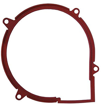 Easyricambi Guarnizione Anteriore 4 Fori Alte Temperature per aspiratori estrattori fumi stufe a Pellet ECOTECK RAVELLI SICALOR