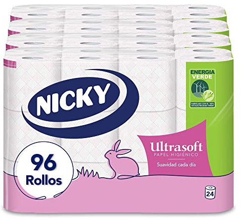 Nicky Ultrasoft Papier toilette 96 rouleaux