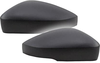 Autoteile Gocht Spiegelkappe Set Vorne Links und Rechts Kompatibel mit Skoda Citigo NF1 VW Polo V 6R UP! 121 122 BL1 BL2 BL3 123 Seat MII KF1 KE1 2016 ->