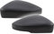 Autoteile Gocht Spiegelkappe Set Vorne Links und Rechts Kompatibel mit Skoda Citigo NF1 VW Polo V 6R UP! 121 122 BL1 BL2 BL3 123 Seat MII KF1 KE1 2016 ->