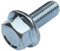 AERZETIX - C52318 - Satz von 10 - Bolzen - flanschschraube mit sechskantkopf mit kragen - M6x16mm - DIN 6921 - härte 8.8 - aus verzinktem stahl - montageschrauben