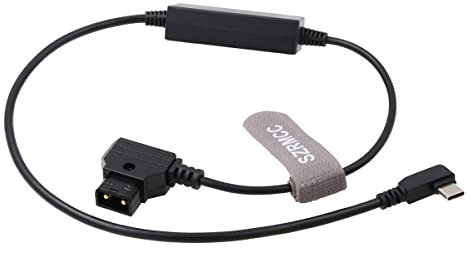 SZRMCC Handy-Pad Tablet Mac-Book-Gerät USB C Typ-C auf D-Tap PD Schnellladekabel für V-Mount Gold Mount Akku PowerTap