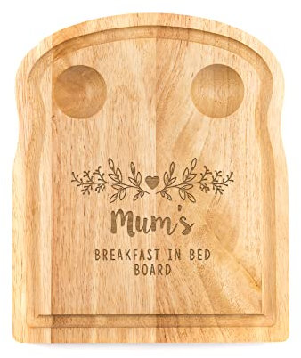 Personalised Egg and Toast Board - Unique Birthday Christmas Gifts for Women Mum Girlfriend - Egg Holder Cup