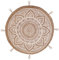Bedruckter Teppich Rosalie D78 Jute