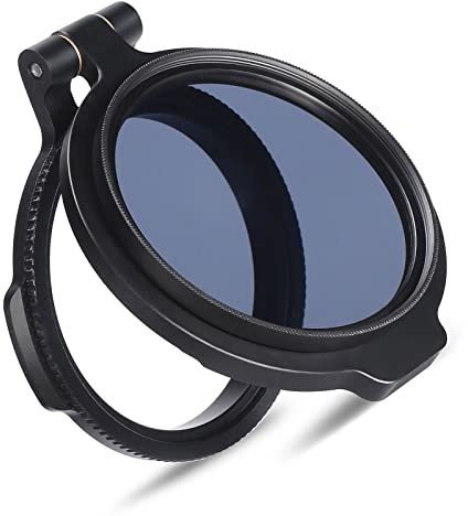 Andoer R-82 Système de filtre rapide de 82 mm Objectif d'appareil photo Filtre ND Bague adaptateur en métal compatible avec les appareils photo reflex numériques