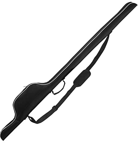 Lixada Angelrute Tasche, Rutentasche,Tragbare Angeltaschen, Verstellbarer Schultergurt Angelruten-Aufbewahrungstasche mit großer Kapazität, Faltbare Angeltasche Tackletasche