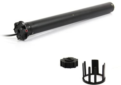 Avosdim Motor kabelgebunden (4 Drähte), Ersatz für Rollladen von 20 bis 60 kg (10 bis 30 nm), für Achse Okto 60 mm, ZF54, ZF64, Durchmesser 45 mm (ZF 54, kabelgebunden 30 Nm (60 kg))
