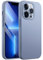 JETech Silicone Case Compatible with iPhone 13 Pro Max 6.7-Inch, Silky-Soft Touch Full-Body Protective Phone Case, Shockproof Cover with Microfiber Lining (Sierra Blue)